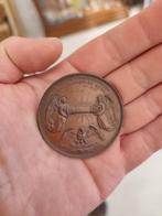 Erepenning 1869 50j lidmaatschap confrerie h bloed brugge, Postzegels en Munten, Ophalen of Verzenden