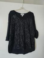 Nieuwe Zwarte Bloes/Shirt  - Joseph Ribkoff - Mt 40-42, Joseph Ribkoff, Enlèvement ou Envoi, Neuf, Noir