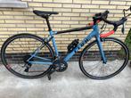 Racefiets - CUBE ATTAIN GREYBLUE/RED 2021 53CM, Fietsen en Brommers, Fietsen | Racefietsen, 28 inch, Gebruikt, Heren, Aluminium