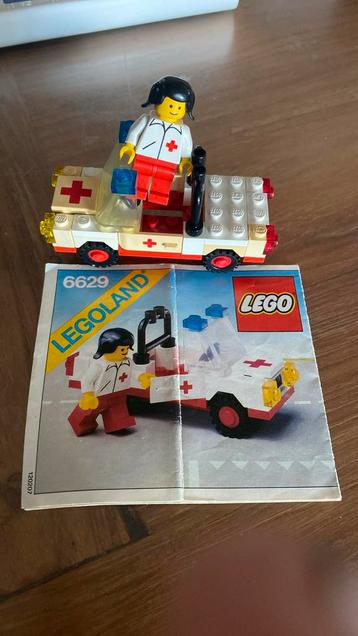 Lego vintage nr6629 kompleet met origineel plan geen doosje beschikbaar voor biedingen