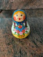 Matroesjka  Russisch popje met belletje / Tuimelaar, Verzamelen, Ophalen of Verzenden, Zo goed als nieuw