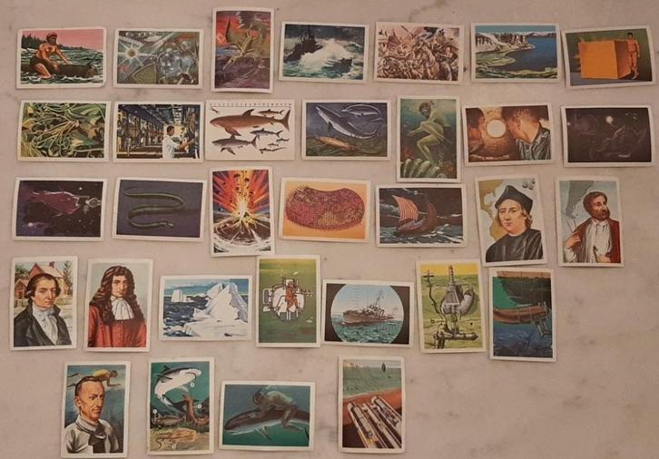 Het grote raadsel van de oceanen/La grande énigme des oceans, Verzamelen, Foto's en Prenten, Gebruikt, Prent, Natuur, 1960 tot 1980