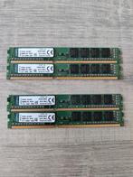 Kingston DDR3 1600Mhz 16GB (4x4GB), Informatique & Logiciels, Mémoire RAM, Comme neuf, Enlèvement ou Envoi, DDR3