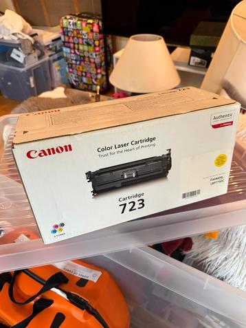 Canon Laser Cartridge Toner 723 Geel - NIEUW IN DOOS beschikbaar voor biedingen