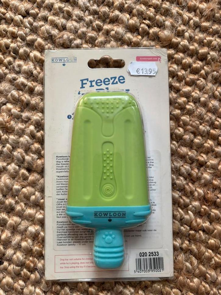 Kowloon Cool ijsje/ijslolly hond NIEUW, Animaux & Accessoires, Jouets pour chiens, Neuf, Jouets à mâcher, Enlèvement ou Envoi