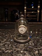 Antiek Roskopf horloge - onder glazen bel (12,5 cm), Antiek en Kunst, Ophalen