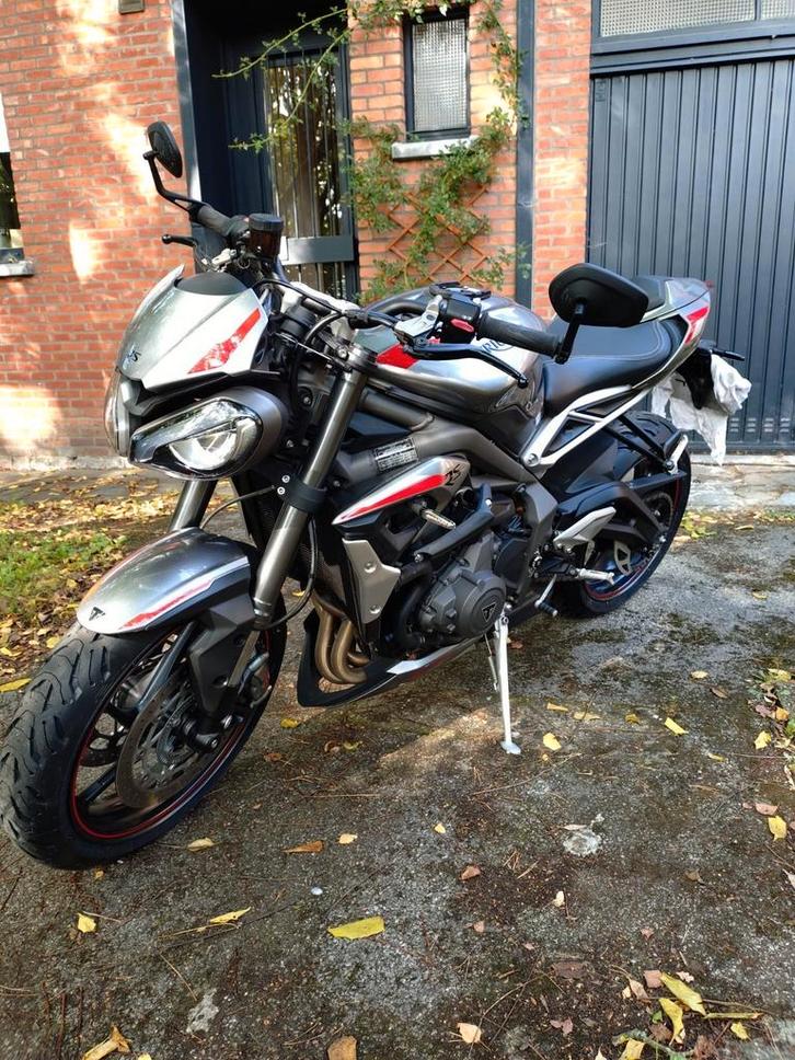 Triumph street triple rs 765, Motoren, Motoren | Triumph, Particulier, Naked bike, 3 cilinders, LED Verlichting, Quickshifter