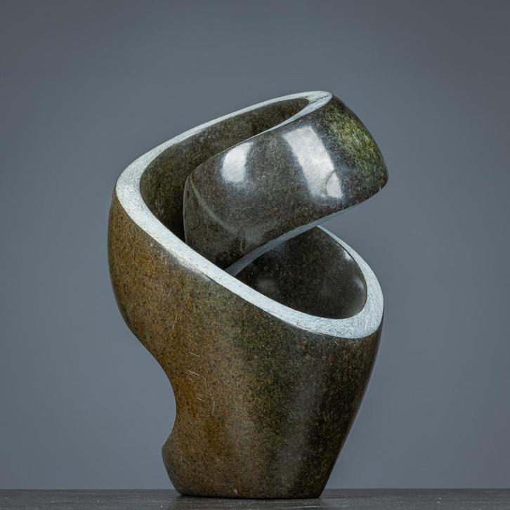 Spiraal - beeld van Prosper C., Antiek en Kunst, Kunst | Niet-Westerse kunst, Ophalen of Verzenden