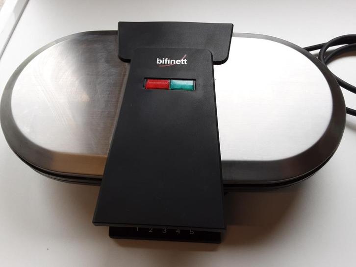 WAFELIJZER MET DUBBELE PLAAT, Elektronische apparatuur, Wafelijzers, Zo goed als nieuw, Ophalen of Verzenden