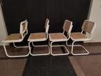 Cesca stoelen Marcel Breuer, Huis en Inrichting, Stoelen, Ophalen, Gebruikt, Wit, Vintage