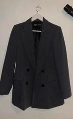 Zara tweedelige blazer set, Zara, Grijs, Kostuum of Pak, Maat 38/40 (M)