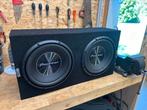 Pioneer subs 12’’ 1500 watt double met versterker, Auto diversen, Autospeakers, Ophalen of Verzenden, Zo goed als nieuw