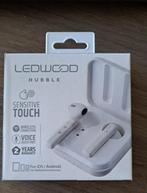 Ledwood hubble draadloze oortjes nieuw, Bluetooth, Enlèvement ou Envoi, Intra-auriculaires (Earbuds), Neuf