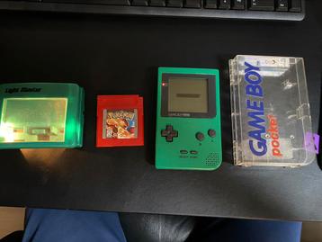 Gameboy pocket pokemon red / hardcase / light master 