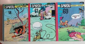 3 collecties Spirou (Franquin-omslagen)  beschikbaar voor biedingen