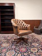 Klassiek Engels Chesterfield Bureaustoel, Ophalen of Verzenden