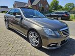 Mercedes E250 AMG Pack | 2009 | Pano | Memory | Leder |, Auto's, Mercedes-Benz, Achterwielaandrijving, Zwart, 4 cilinders, Bruin