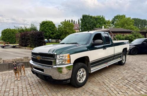 Chevy K2500 Extra Cab 6.0 V8 met 76.000 km Belgische immat, Auto's, Chevrolet, Bedrijf, Silverado, 4x4, ABS, Cruise Control, Elektrische buitenspiegels