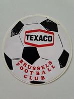 Autocollant vintage - Texaco - Brussels Football Club, Collections, Enlèvement ou Envoi, Comme neuf, Sport