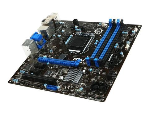 MSI CSM-Q87M-E43 – i5-4590 – 16GB, Computers en Software, Moederborden, Gebruikt, Intel, DDR3, Ophalen of Verzenden