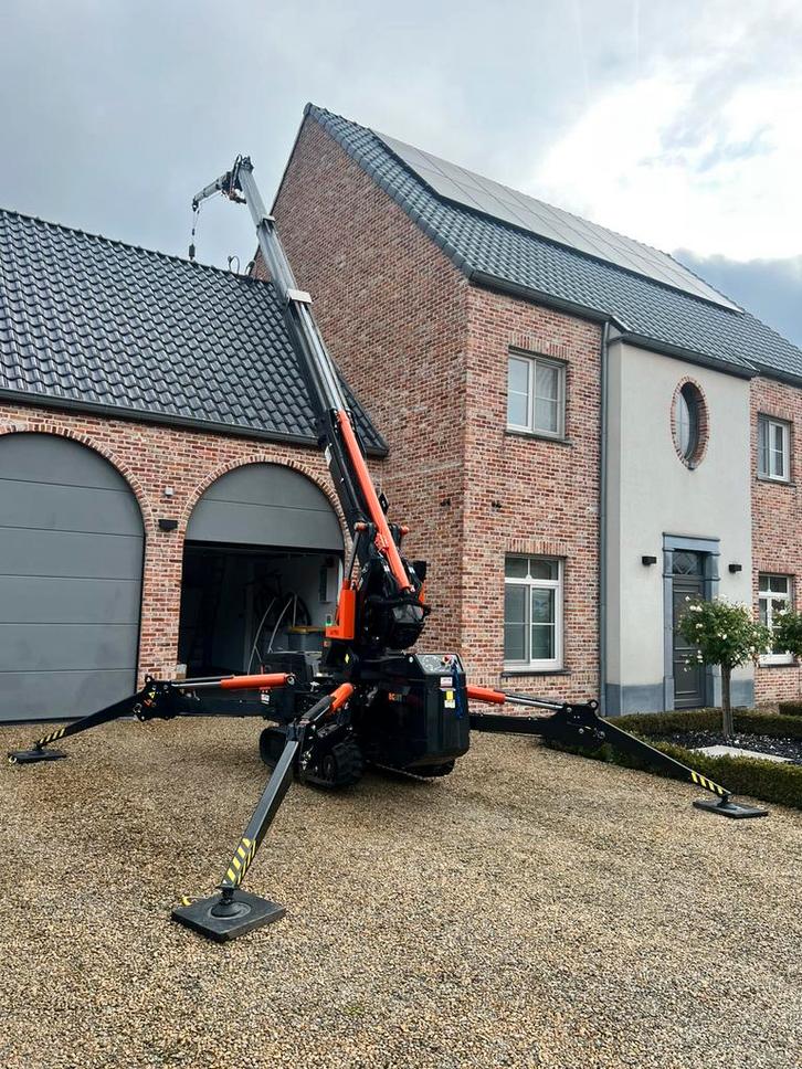 Mini hijskraan, Doe-het-zelf en Bouw, Bouwliften, Zo goed als nieuw, Ophalen