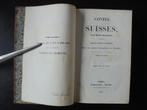 Contes Suisses (H. Zschokke), Antiquités & Art, Antiquités | Livres & Manuscrits, Enlèvement ou Envoi