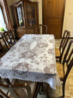 Eetplaats, Huis en Inrichting, Ophalen, Zo goed als nieuw, Vintage, 6 tot 8 stoelen