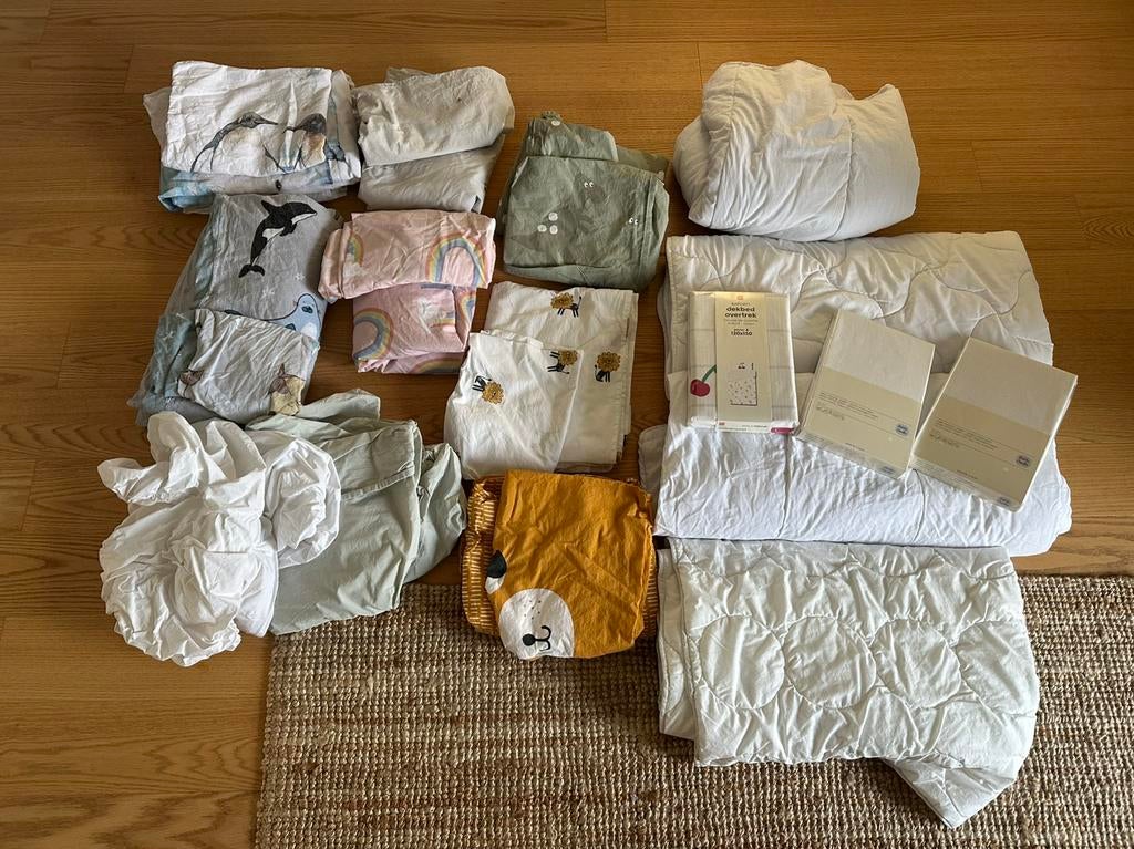 Peuterbed groot beddengoed pakket, Kinderen en Baby's, Babykleding | Baby-kledingpakketten, Gebruikt, Ophalen