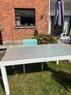 Inklapbare tuintafel met stoelen, Tuin en Terras, Ophalen, Gebruikt