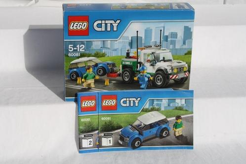 Lego City set 60081 Pick-Up sleepwagen uit 2015 compleet, Kinderen en Baby's, Speelgoed | Educatief en Creatief, Zo goed als nieuw