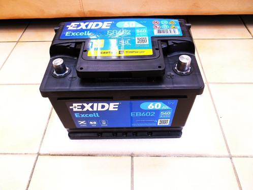 BMW E30 : Exide accu EB602 12V 60Ah, Auto-onderdelen, Motor en Toebehoren, Audi, BMW, Fiat, Ford, Mercedes-Benz, Mini, Nissan