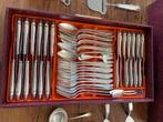 Bestekkoffer verzilverd, Huis en Inrichting, Ophalen, Gebruikt, Overige materialen, Bestekset