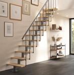 Modulaire trap in kit recht of met draai, Ophalen, Nieuw, Trap, 2 tot 4 meter