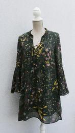 Longue tunique/robe Zara neuve S, Zara, Vert, Taille 36 (S), Enlèvement ou Envoi