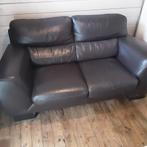 Bruine lederen zetel, Ophalen