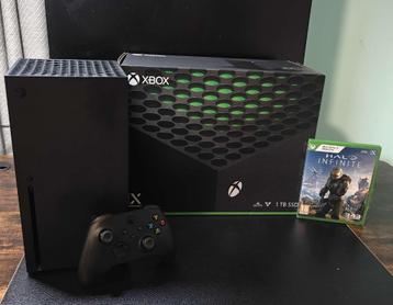Xbox Series X en vente, y compris Halo Infinite, Enlèvement ou Envoi, Utilisé, Xbox Series X