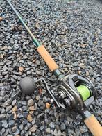Ensemble casting 30-120 Big bait, Watersport en Boten, Ophalen of Verzenden, Zo goed als nieuw, Molen