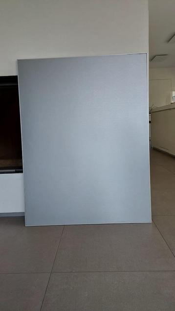 Alu/inox magneetbord 110 cm x 85 cm beschikbaar voor biedingen