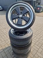 Porsche-velgen (FUCHS) + Michelin 19" banden, Banden en Velgen, 305 mm, Personenwagen, Zomerbanden