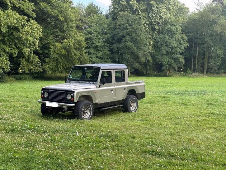 defender 110 - Santana, Auto's, Land Rover, Particulier, 4x4, ABS, Airconditioning, Bluetooth, Startonderbreker, Xenon verlichting