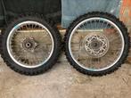 Roues Enduro, roues croisées avec pneus neufs, Motos, Utilisé