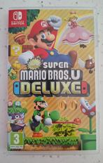Super Mario Bros U Deluxe, 3 spelers of meer, Ophalen of Verzenden, Zo goed als nieuw