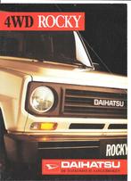 DAIHATSU ROCKY 1985, Livres, Autos | Brochures & Magazines, Autres marques, Utilisé, Enlèvement ou Envoi