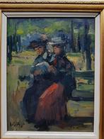 BREITNER - Nederlandse school - Olieverf op paneel, Verzenden
