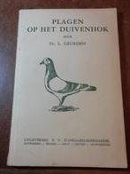 duiven 1955 L Geurden plagen op het duivenhok, Animaux & Accessoires, Oiseaux | Pigeons