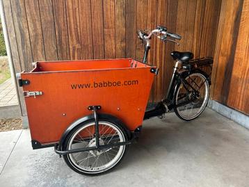 Elektrische bakfiets Babboe Dog-E met accessoires beschikbaar voor biedingen