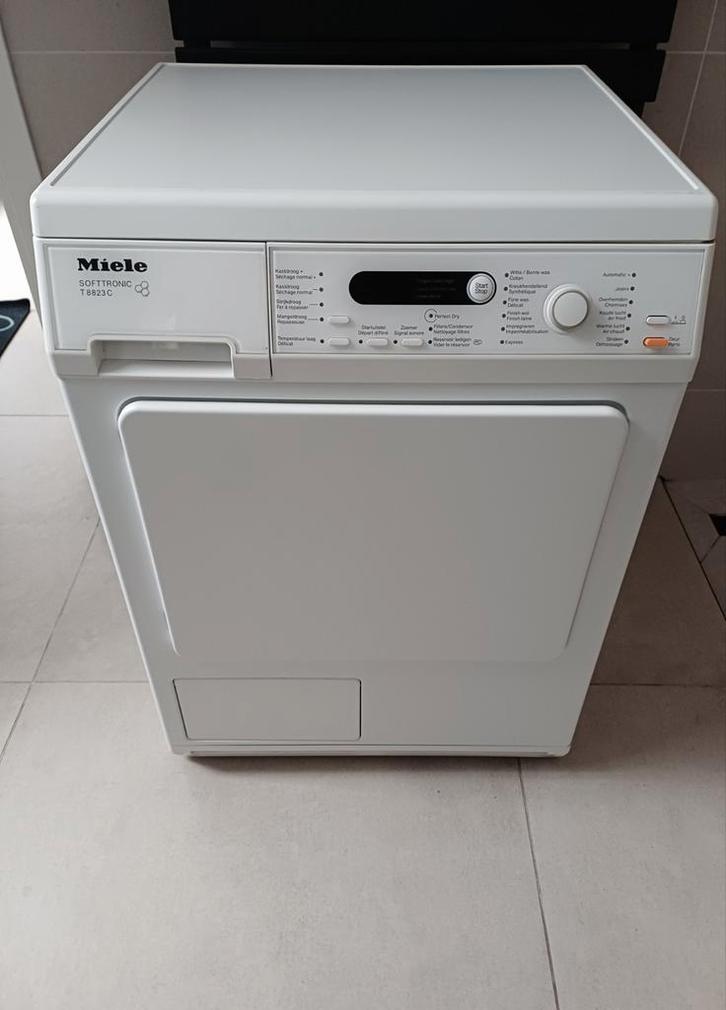 Miele Softtronic condensdroger – 7 kg, Elektronische apparatuur, Droogkasten, Zo goed als nieuw, Condens, 6 tot 8 kg, Anti-kreukfase