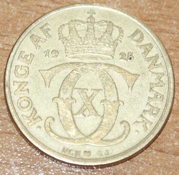DANMARK 2 Kroner 1925 CHRISTIAN X KM#825.1 SUP .. beschikbaar voor biedingen