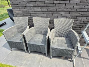 3 alibert tuinstoelen, Enlèvement, Utilisé