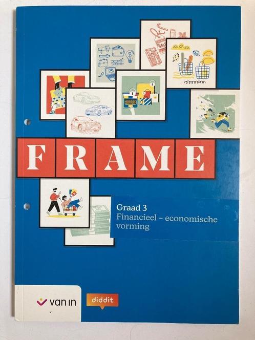 Frame - Graad 3 - Financieel-economische vorming, Boeken, Schoolboeken, Zo goed als nieuw, Economie, ASO, Ophalen of Verzenden